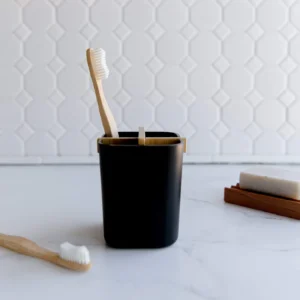Zero Waste Brush Holder- White or Black